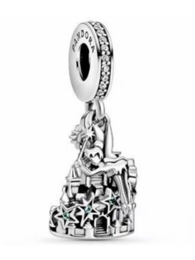 Pandora Disney Parks Tinkerbell Fantasyland Castle charm